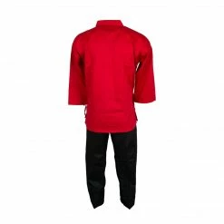 Best Martial Arts / MOOTO USA BMA Twill Fabric Open Color Uniform W/ Black Pants