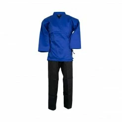 Best Martial Arts / MOOTO USA BMA Twill Fabric Open Color Uniform W/ Black Pants