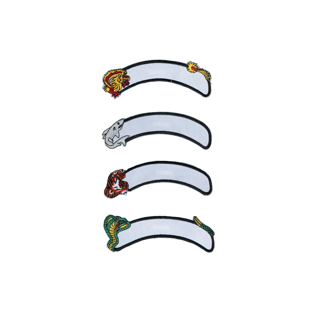 Cheapest π€© Best Martial Arts / MOOTO USA Name Patch Curve Shape With Animal βοΈ 3 Best Martial Arts / MOOTO USA Name Patch Curve Shape With Animal