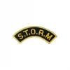 Best Martial Arts / MOOTO USA Half Moon Shape STORM Patch