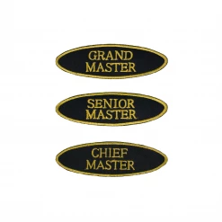Best Martial Arts / MOOTO USA Oval Shape Master Patch