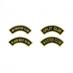 Best Martial Arts / MOOTO USA Half Moon Shape Club Patch