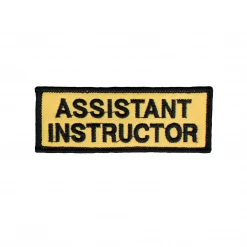 Best Martial Arts / MOOTO USA Assistant Instructor Patch (Yellow)