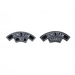 Best Martial Arts / MOOTO USA Demo Team Patch Half Moon Shape