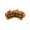Best Martial Arts / MOOTO USA Demo Team With Fire Patch (Half Moon Shape)
