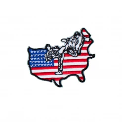 Best Martial Arts / MOOTO USA USA With Kicker Patch