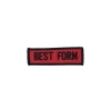 Best Martial Arts / MOOTO USA Best Form Patch Red