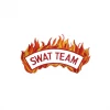 Best Martial Arts / MOOTO USA Swat Team Patch With Flames