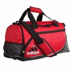 Adidas Speed Duffel Bag (Red, Navy, Black)