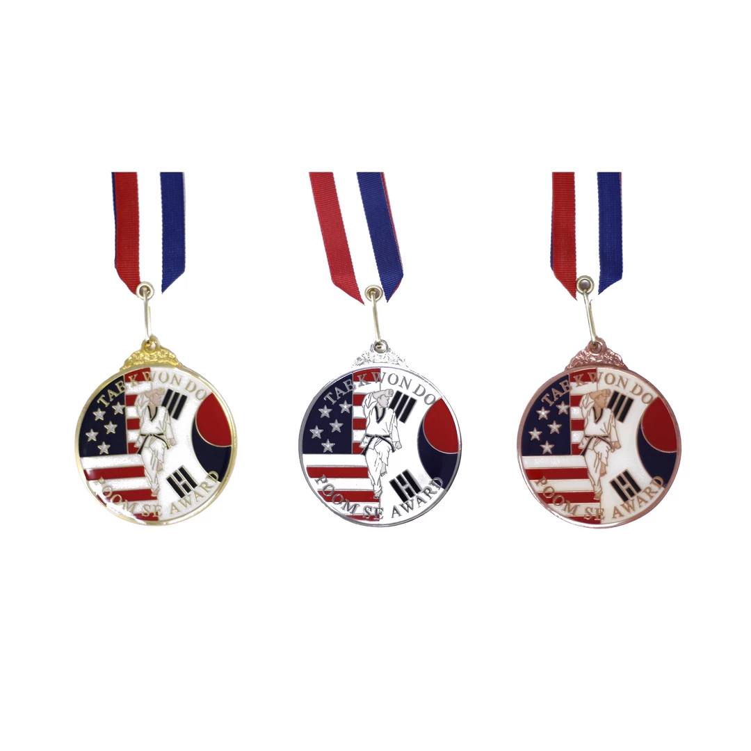 Brand new π Best Martial Arts / MOOTO USA Stock Medal Poomsae π 3 Best Martial Arts / MOOTO USA Stock Medal Poomsae