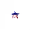 Best Martial Arts / MOOTO USA USA Flag Star Patch