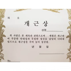 Best Martial Arts / MOOTO USA Certificate "Attendance"