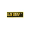 Best Martial Arts / MOOTO USA Black Belt Level Patch (Black)