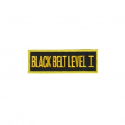 Best Martial Arts / MOOTO USA Black Belt Level Patch (Black)