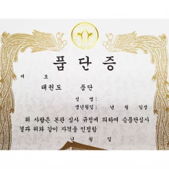 Best Martial Arts / MOOTO USA Certificate "Poom Dan Belt" Awards / Certificates