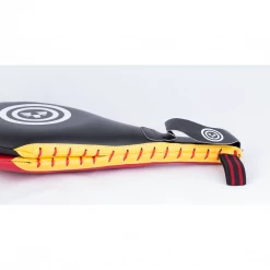 Best Martial Arts / MOOTO USA BMA Doublt Target Mitt Leather (Black/Red, Black, Red) Training Gear