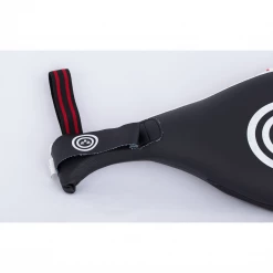 Best Martial Arts / MOOTO USA BMA Double Target Mitt Vinyl (Black/Red, Black, Red)