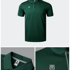 Best Martial Arts / MOOTO USA Apparel MOOTO Dri-Fit Polo Shirt (Dark Green)