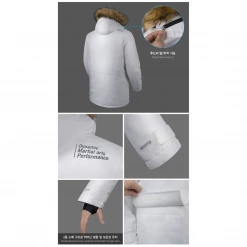 Best Martial Arts / MOOTO USA New Arrivals MOOTO Europa Winter Puffer Jacket (White, Navy)