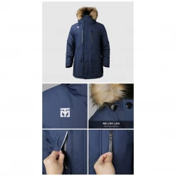 Best Martial Arts / MOOTO USA New Arrivals MOOTO Europa Winter Puffer Jacket (White, Navy)