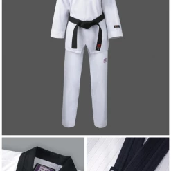 Best Martial Arts / MOOTO USA Uniforms MOOTO 3F Woman White Uniform