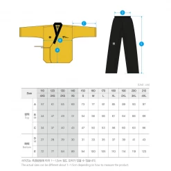 Best Martial Arts / MOOTO USA MOOTO Poomsae Uniform (High Dan) Uniforms