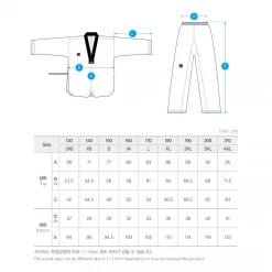 Best Martial Arts / MOOTO USA MOOTO Basic 4.5 White Uniform (BV)