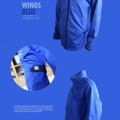 Best Martial Arts / MOOTO USA MOOTO Wing Jacket (Royal Blue)