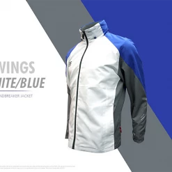 Best Martial Arts / MOOTO USA MOOTO Wing Jacket 3 Tone (White/Blue) Apparel