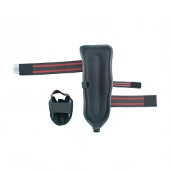 Best Martial Arts / MOOTO USA BMA Vinyl Detachable Shin & Instep Protector (Black)