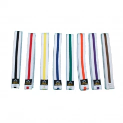 Best Martial Arts / MOOTO USA BMA White Belt With Stripe